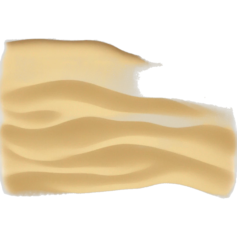 Sand beach emoji