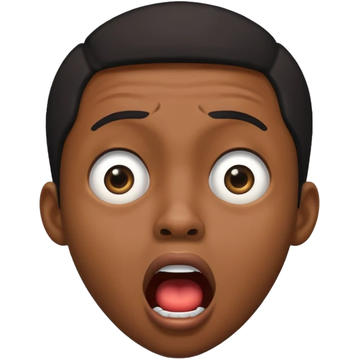 over react black person emoji