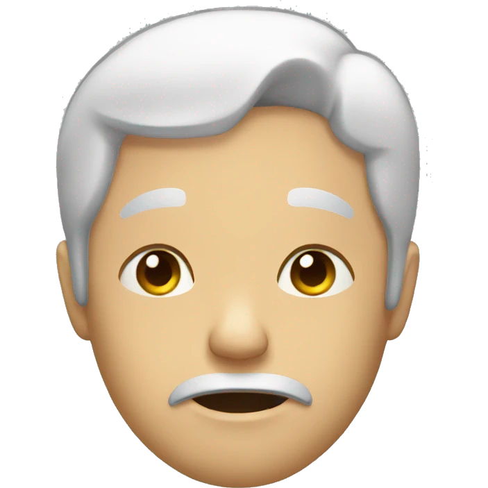 Sleepy emoji