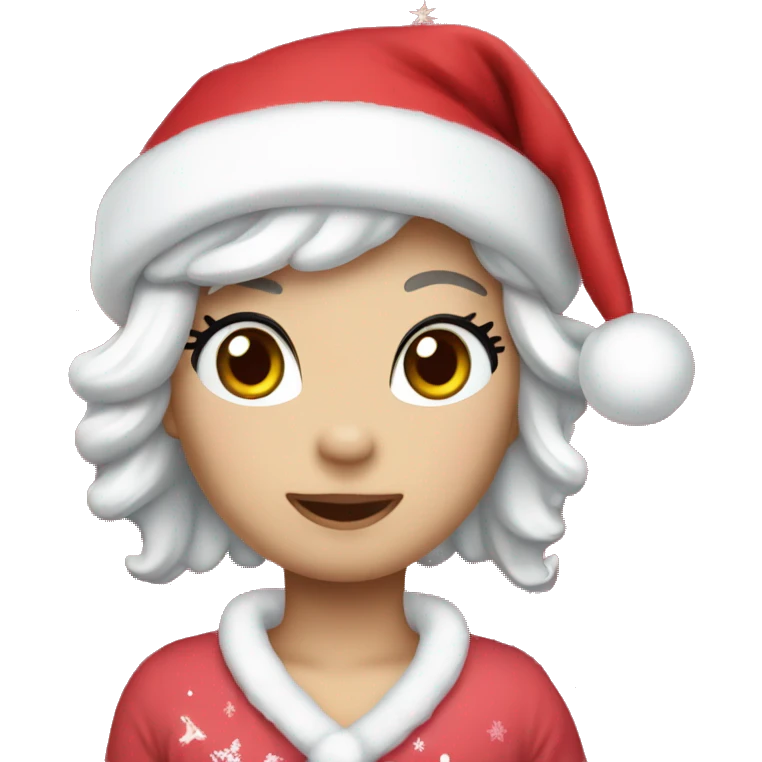 Hello kitty Christmas  emoji