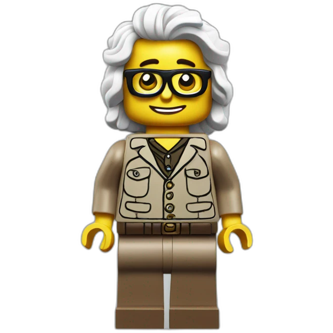 Waler white in lego emoji