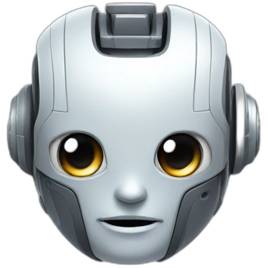 ROBOT HEAD CUTE emoji