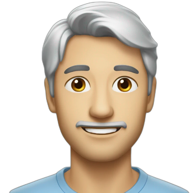 Палец на щеке emoji