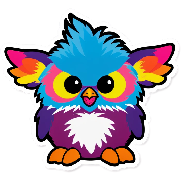 Extremely Gay furby emoji