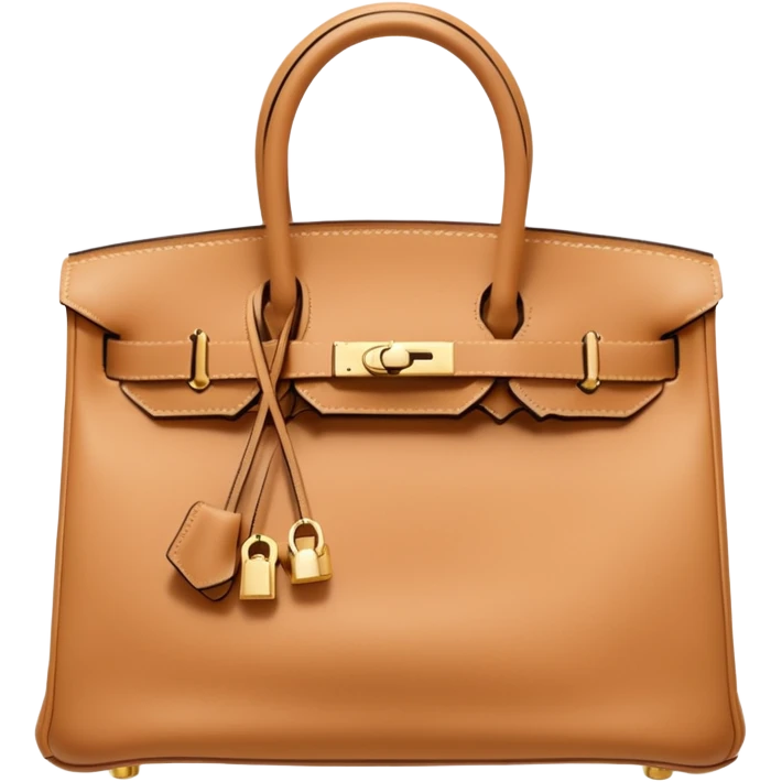 hermes birkin flesh color bag emoji