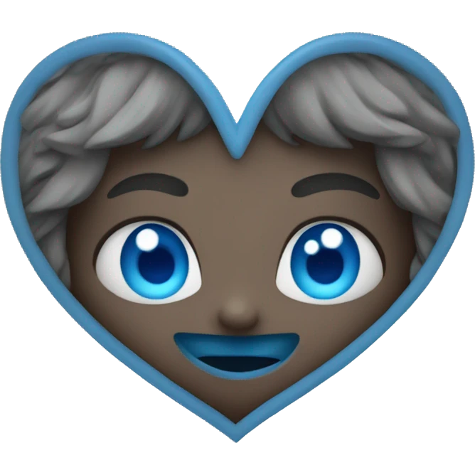 Blue heart emoji