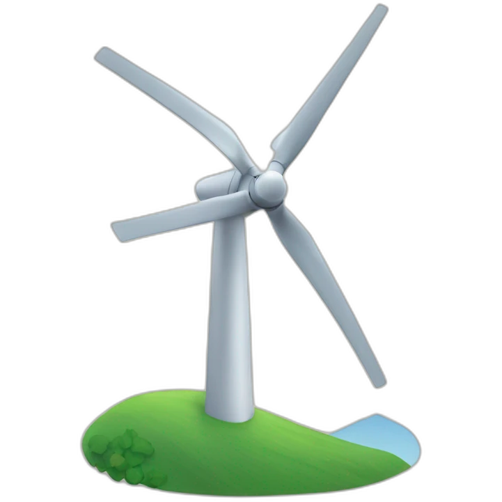 wind turbine emoji