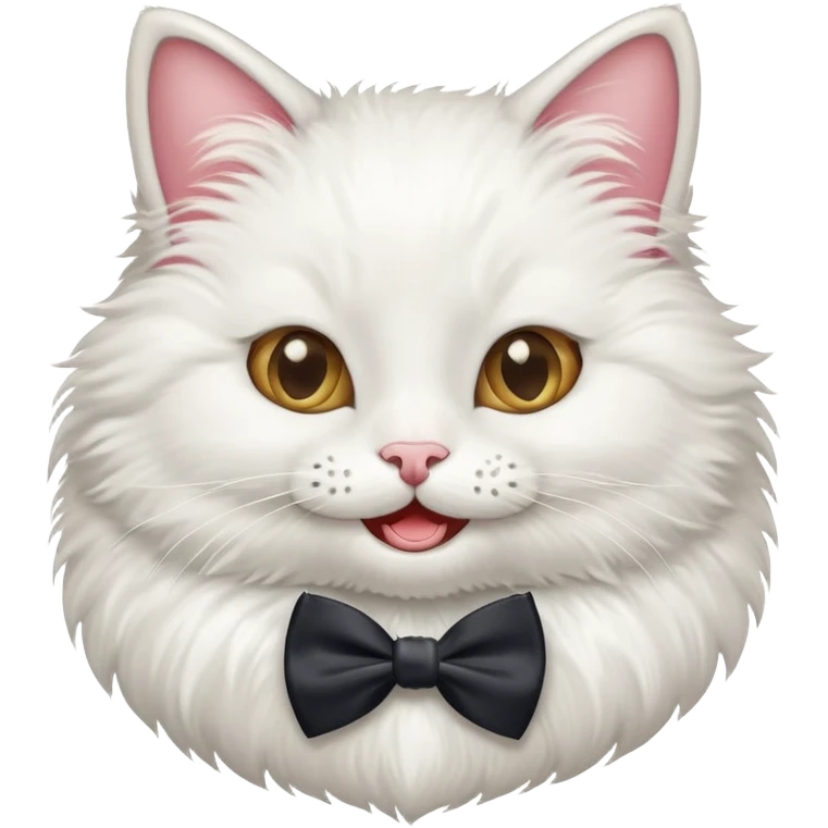 happy cat groom at a wedding emoji