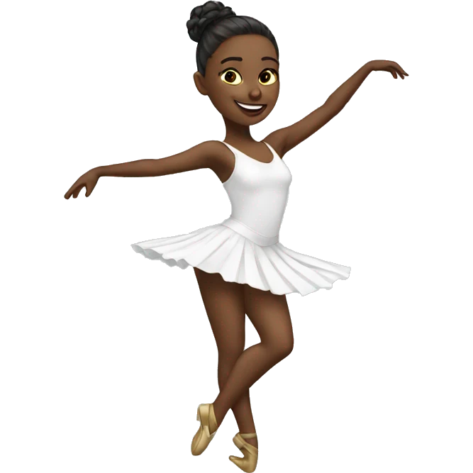 white dancer emoji