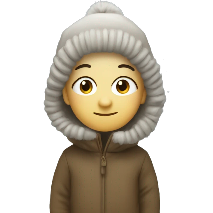 Parbie in winter emoji