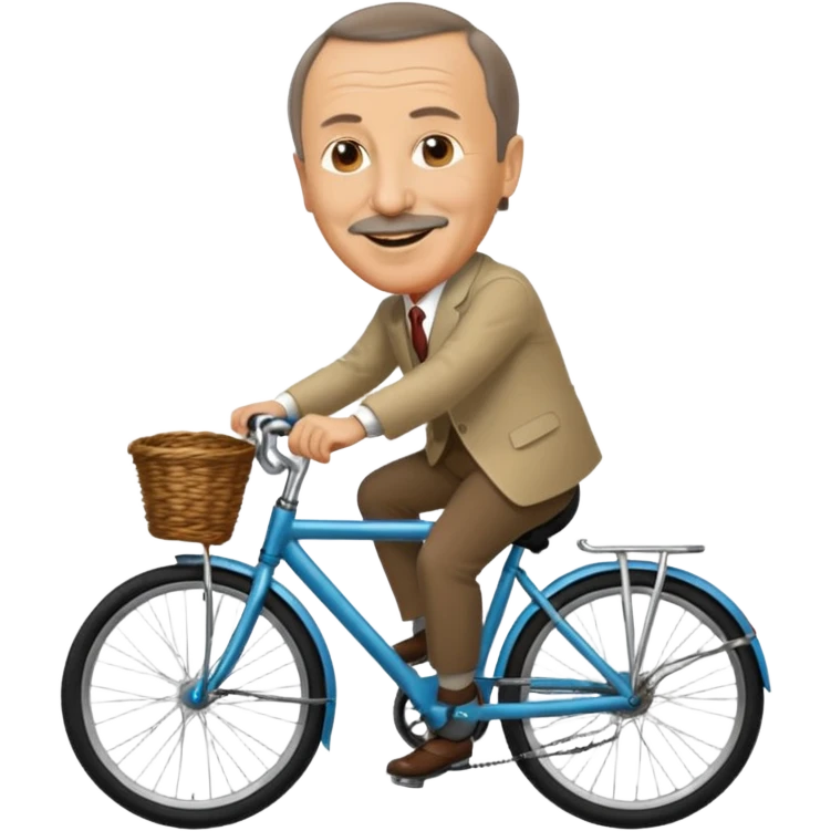 Bisiklet süren Erdoğan  emoji