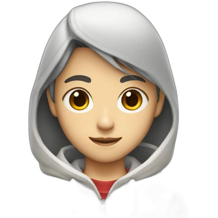 Tokyo city boy wearing loose-fitting center-parted clothes emoji