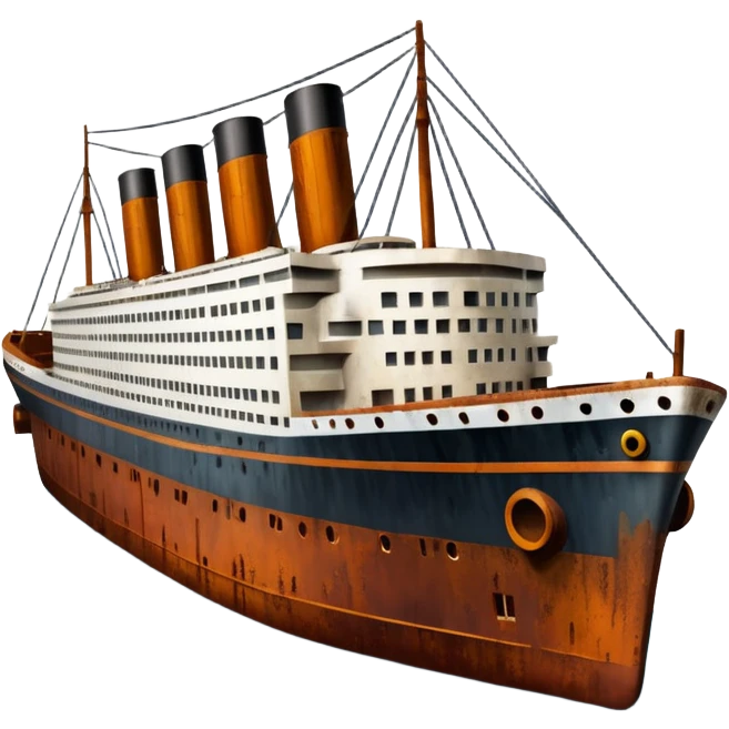 Make the Titanic emoji