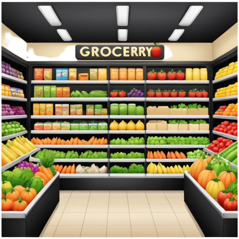 food shoping emoji