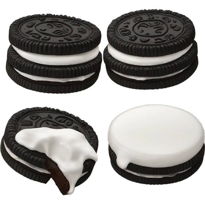 Two Oreos cookies emoji
