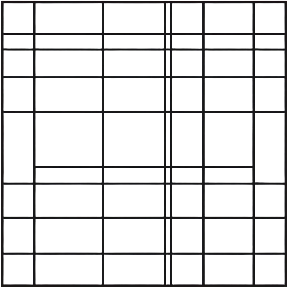 black and white checkered square emoji