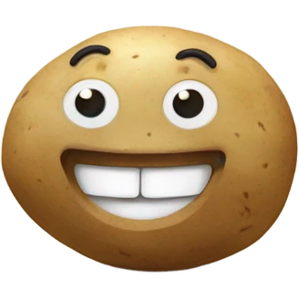 Cute potato emoji