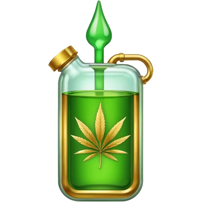 A weed cartridge emoji