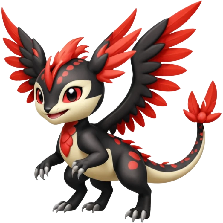 Meloetta-Salandit-Gatomon-Pteromon-hybrid emoji