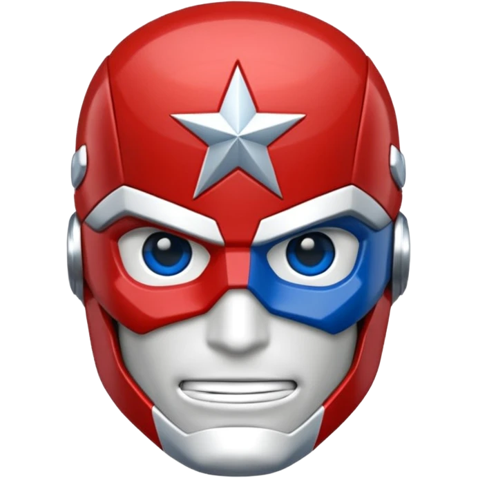 hazme un emojis del escudo del capitán América emoji