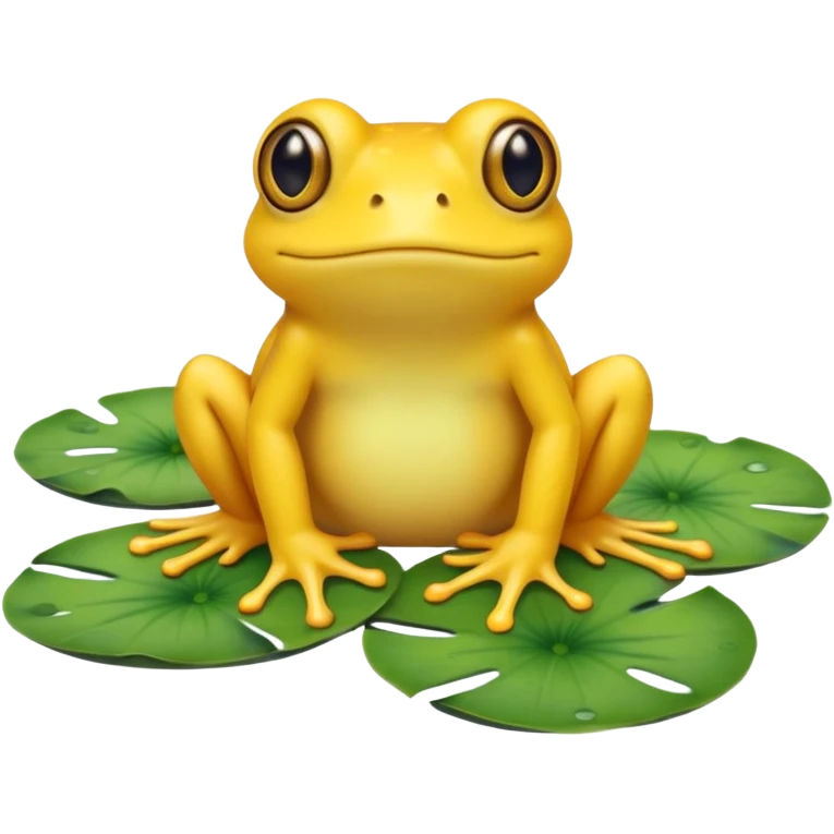 yellow frog emoji