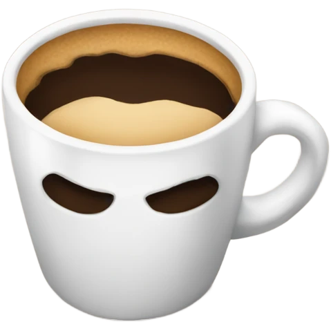 a coffee cuo emoji
