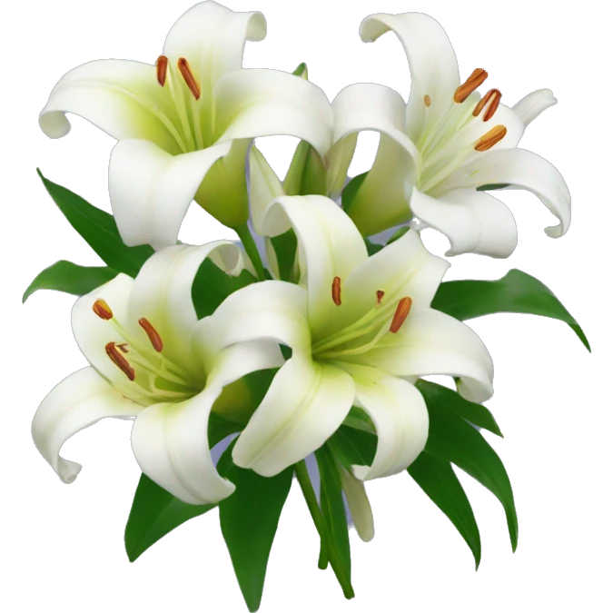 A bouquet of lilies  emoji