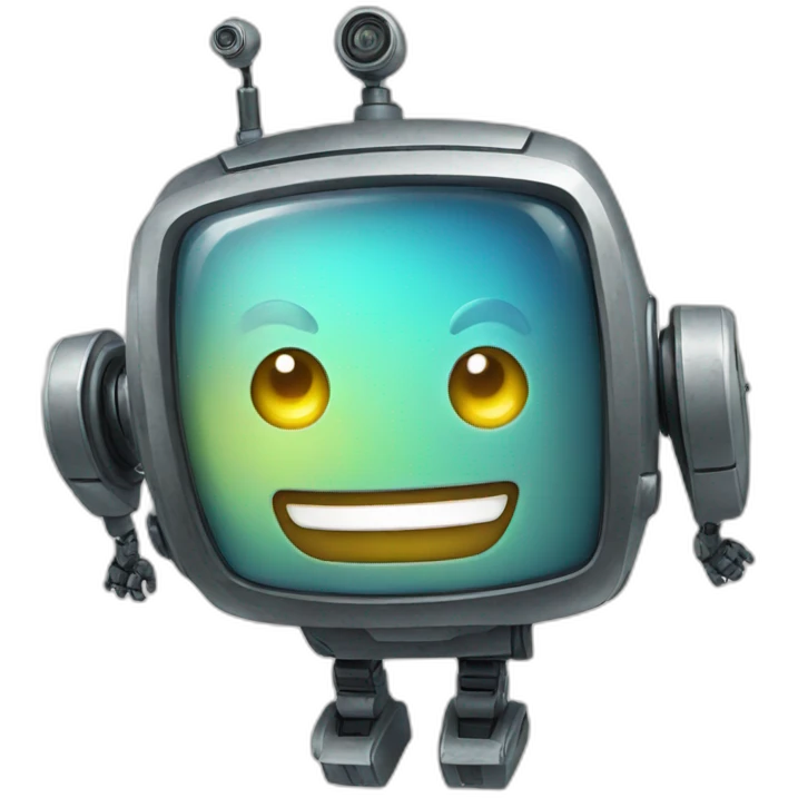 happy robot emoji
