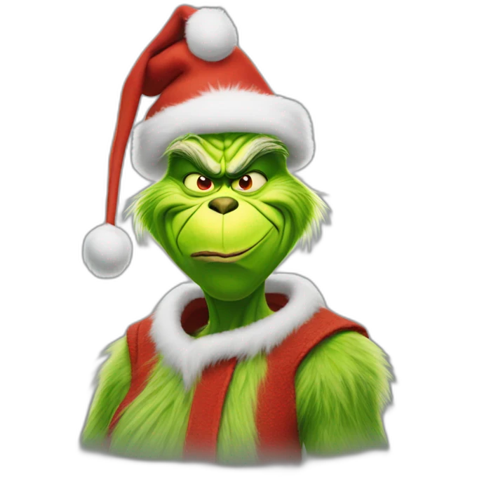 The grinch emoji