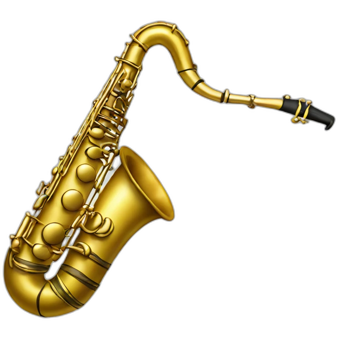 snake saxophone emoji