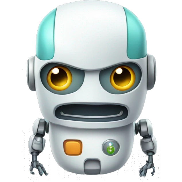 robots con medicina emoji