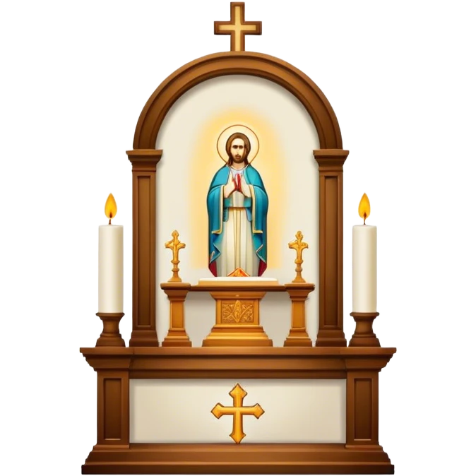 Alter of the Catholic Church emoji
