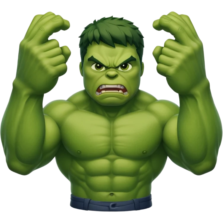 The hulk emoji