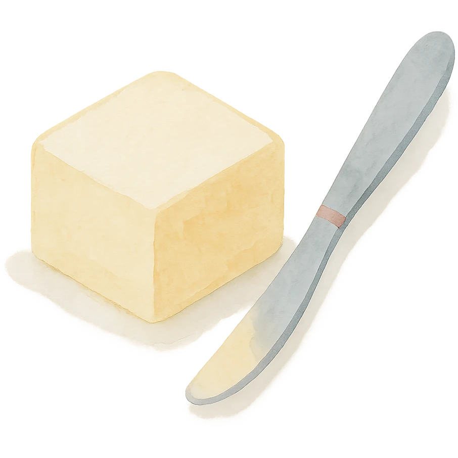 butter with a knife emoji