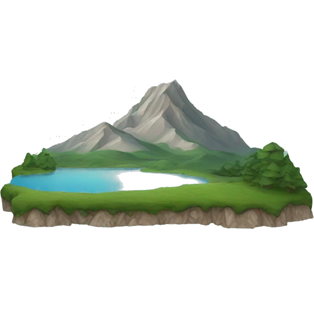 mountain Lake emoji