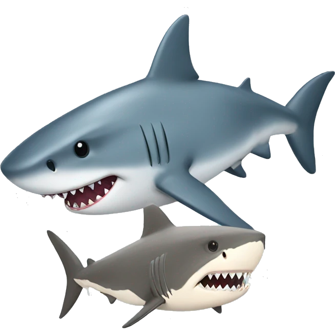 shark with hedgehog emoji