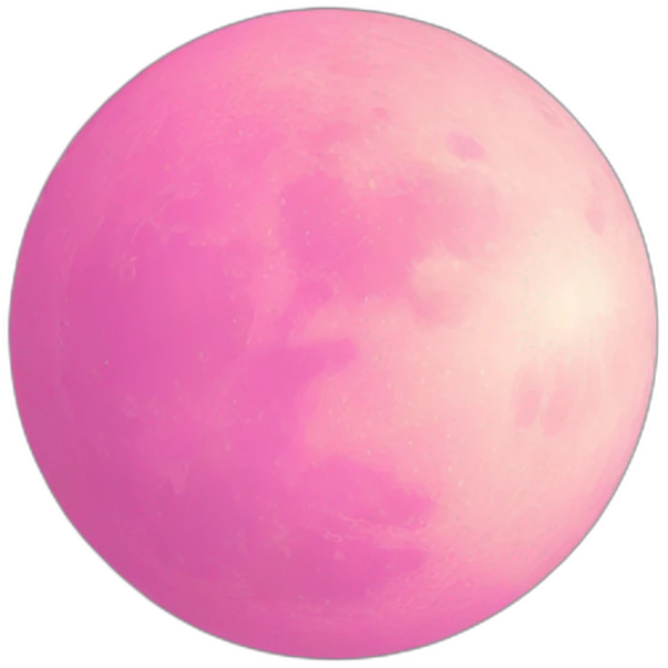 pink moon emoji