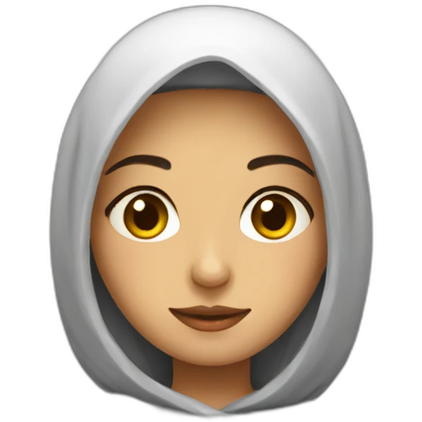 orthodox covered girl emoji