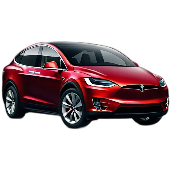 Tesla model x emoji