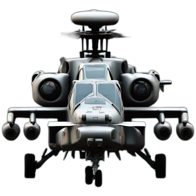Ah-64GX Apache Warchief with shark paint emoji