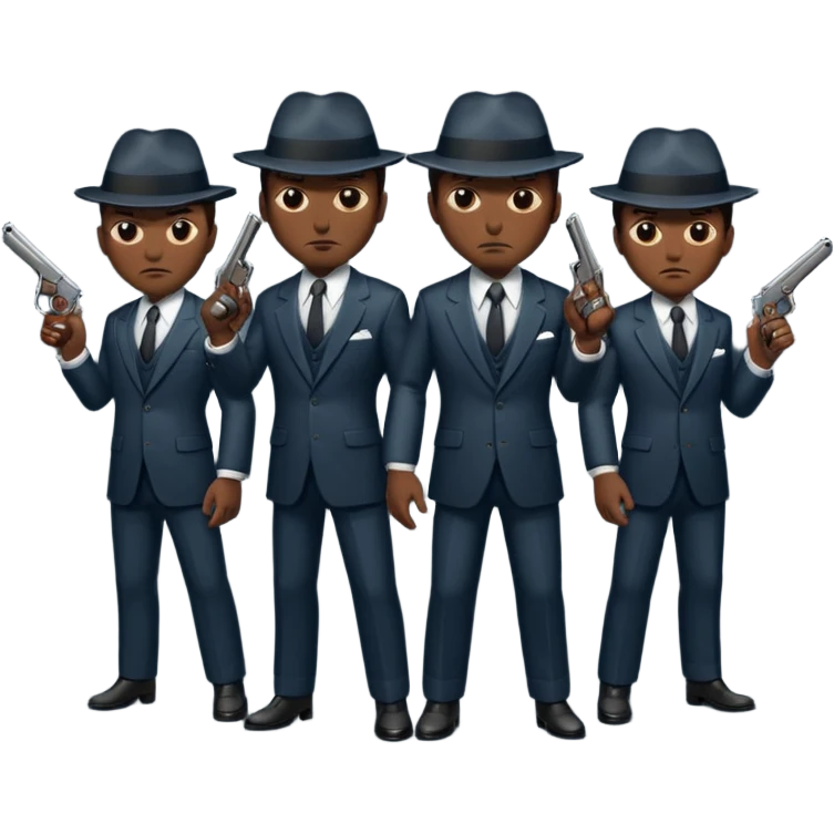 Mobsters emoji