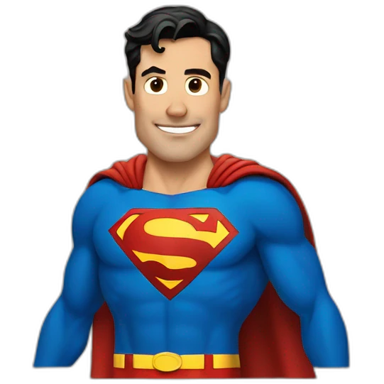 Man + superman emoji