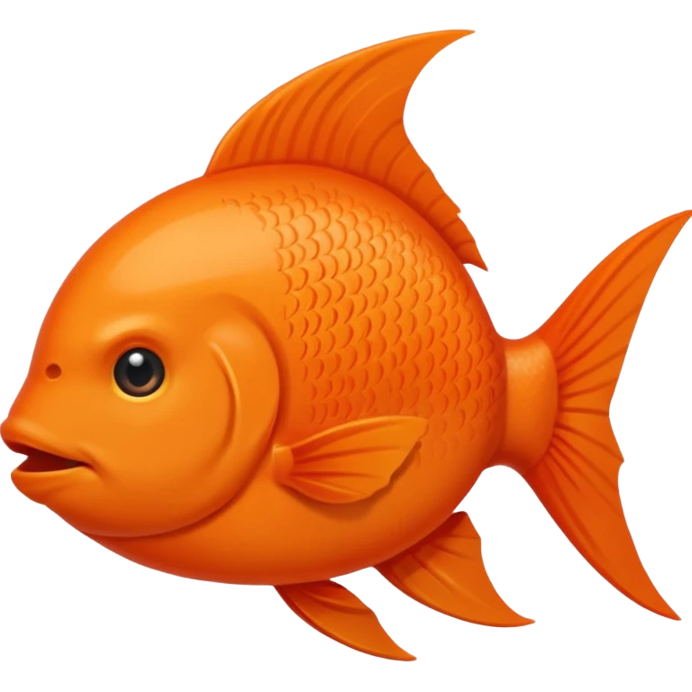 Poisson rouge simple emoji