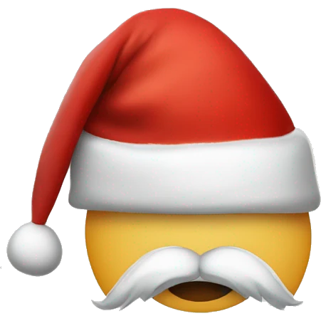 santa hat emoji
