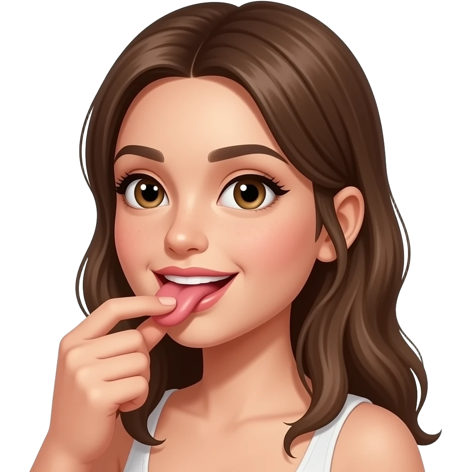 Eatiing a girls pussy emoji