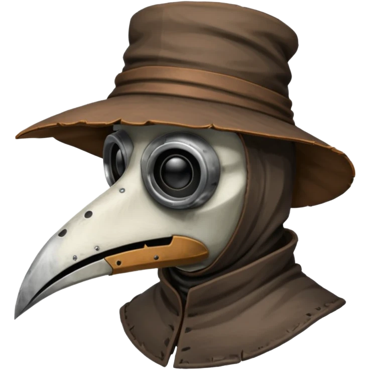 plague doctor head emoji