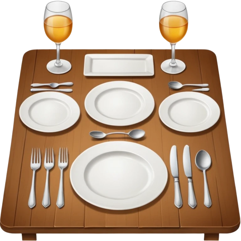 dining table emoji