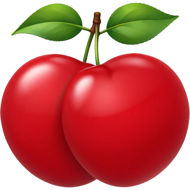 3d cherry emoji