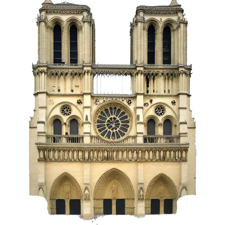 Notre Dame Paris emoji