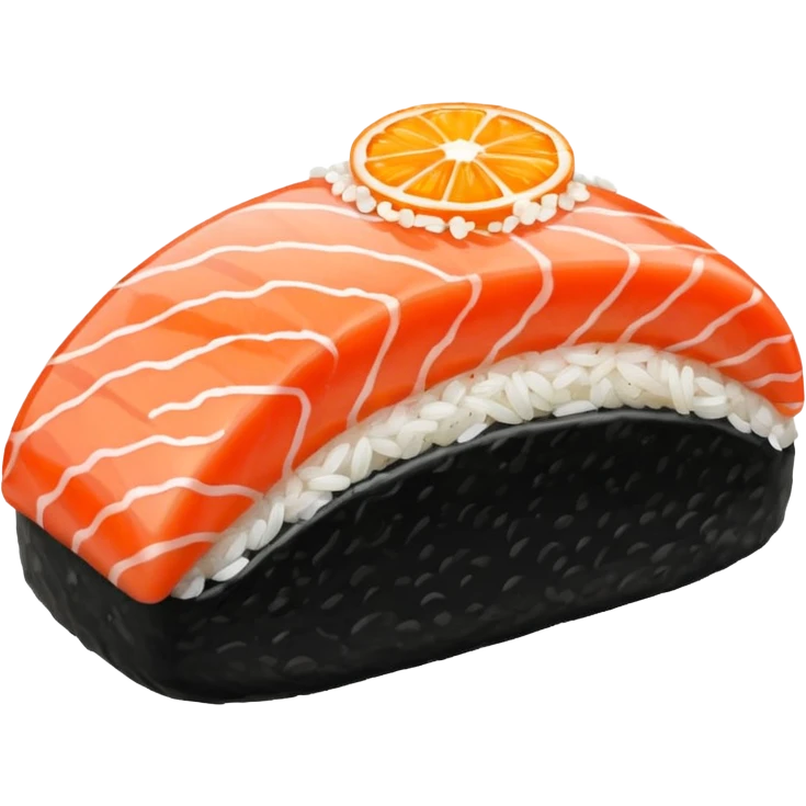 one sushi piece  emoji